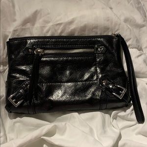 Michael Kors leather wristlet